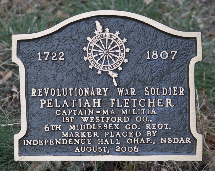 315-1966 Pelatiah Fletcher DAR Marker.jpg